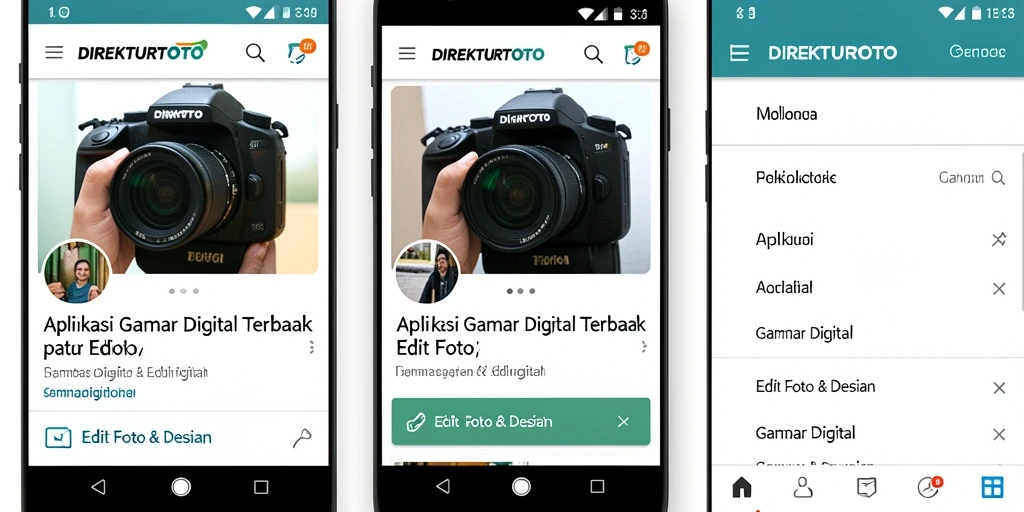 Antarmuka pengguna DIREKTURTOTO yang intuitif dan fitur lengkap.