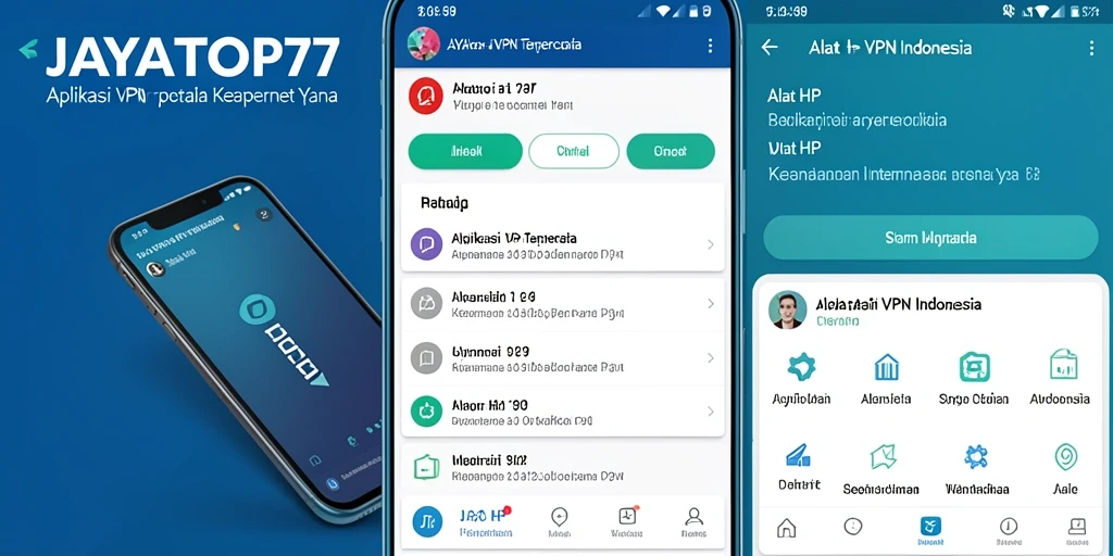 Tampilan antarmuka aplikasi JAYATOP77 yang sederhana dan fungsional.