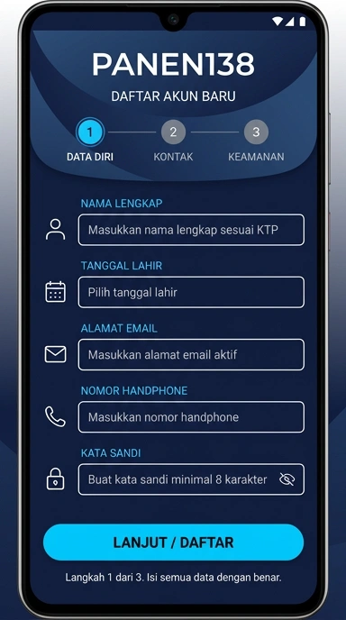 Buat Akun Baru di Panen138 dengan Mudah
